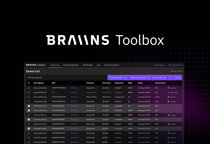 Braiins Toolbox